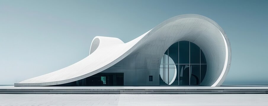 Minimalist abstract design, central focal point, monochrome palette, clean lines, modern aesthetic