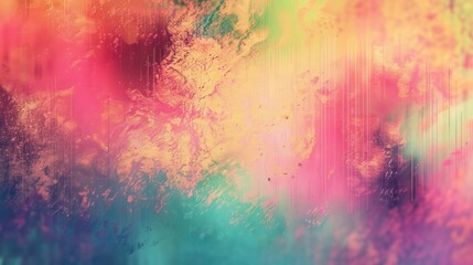 Fototapeta premium abstract blurred grainy gradient background texture. colorful digital grain soft noise effect pattern