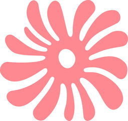 Peach Blossom Abstraction