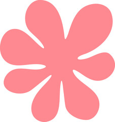 Peach Blossom Abstraction