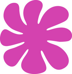 Groovy Pink Blossom Art