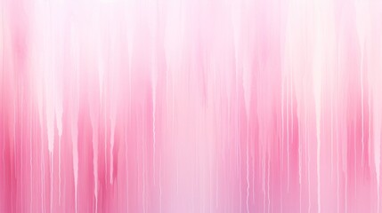 A watercolor painting with vertical streaks of pink and white