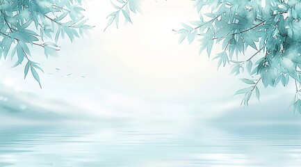 Obraz premium christmas background with fir branches