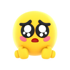 Pitiful Character Emoji