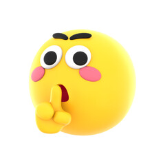 Shut Up Character emoji