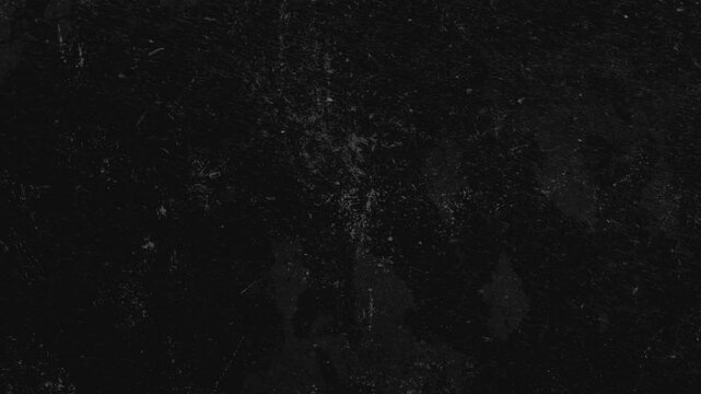 Stop motion grunge gritty  4k Dark grunge background. Aged paper texture black vintage motion background video overlay , looping , texture and grain for grunge effect