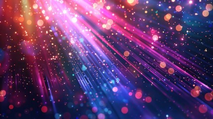 Abstract Light Rays and Bokeh