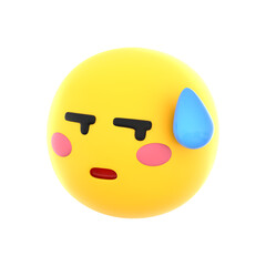 Sweaty Character Emoji