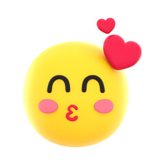 Falling in love emoji
