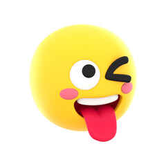 Silly Face Emoji
