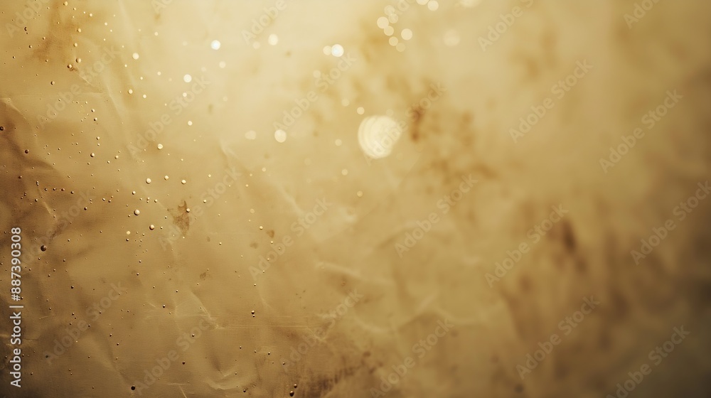 Aufkleber vintage background of old paper texture with spots isolated : generative ai