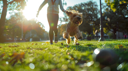 Generative AI, Tranquil Moments with a Loyal Friend