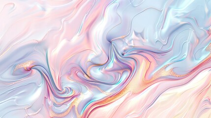 Abstract random color liquid marble background
