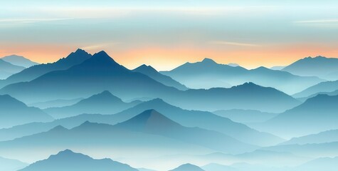Obraz premium A mountain range with diverse geological features