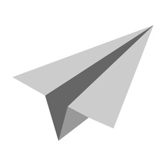 Paper plane Vector Flat Icon Design