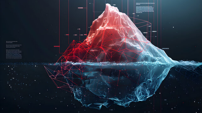 Data visualization of the mountain infographic mountain statistics iceburg data visualization iceburg infographic mountain data visualization