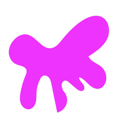 Spring Color abstract shapes vector