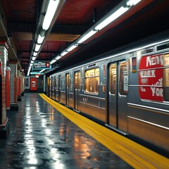 Obraz premium Subway