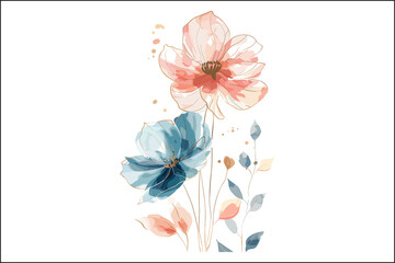 Artistic Watercolor Multicolor Designs