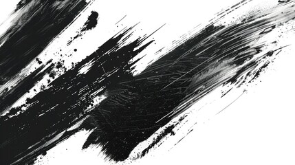 Modern Decorative Grunge Brush Stroke Design for Backgrounds