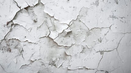 Obraz premium white concrete wall. In the center is a large