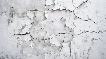 Obraz premium white concrete wall. In the center is a large