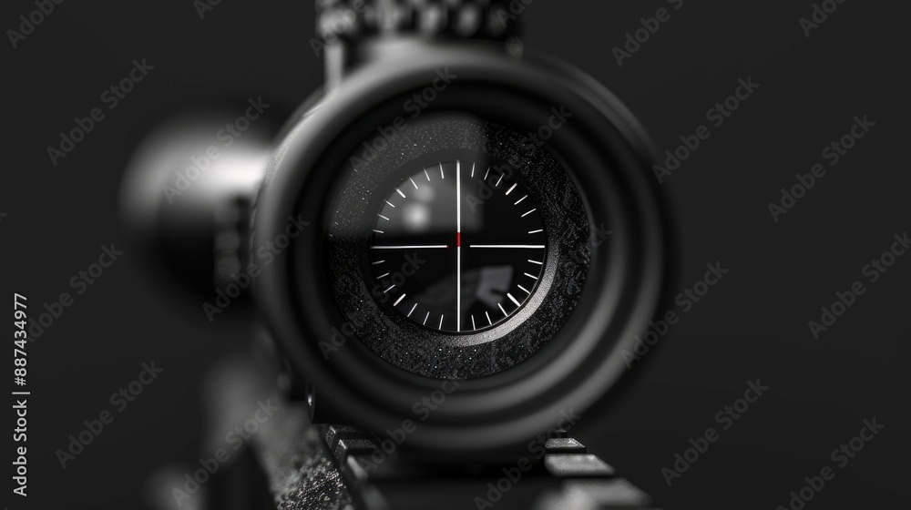 Poster a close-up of a watch on a black background, ideal for use in product photography or as a design ele