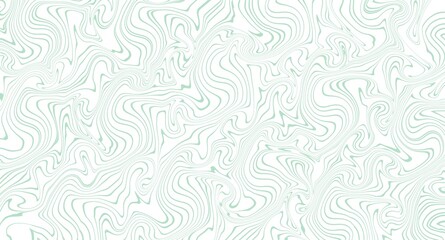abstract seamless pattern with lines. abstract green and white marble texture background. Hand drawn marble illustration. Ink marbling texture.