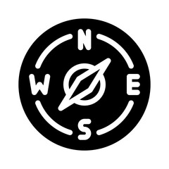 compass glyph icon © Deione