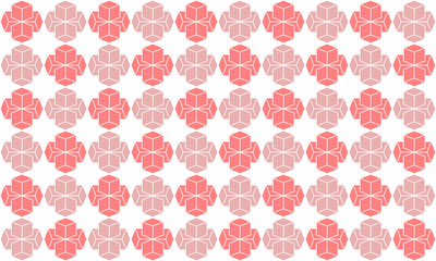 seamless pattern with pink flowers, seamless pattern with red and pink flowers checkerboard repeat style, replete image design for fabric printing, checkerboard
