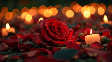 a symbol of deep condolences