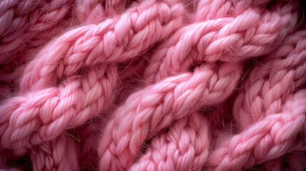 Pink Wool Texture Seamless Background
