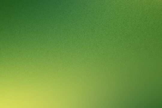 Nature green tone color gradation glow yellow shade paint on environmental friendly cardboard box blank paper texture background with space minimal style