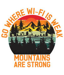 Hiking Lover: Go Where Wi-Fi is Weak Mountains are Strong