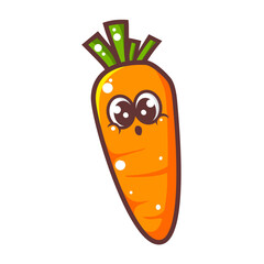 Veggie Cute Character - Icon Set