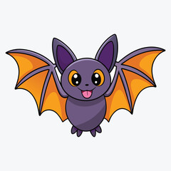 Halloween Bat Vector Graphic Design