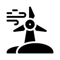 wind glyph icon