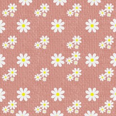 seamless pattern with flowers