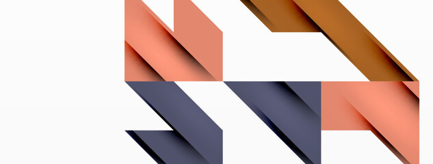 Speed and sport geometric background. Color lines dynamic template for wallpaper, banner, background or landing