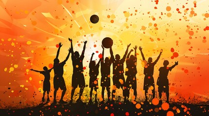 Basketball vector illustration