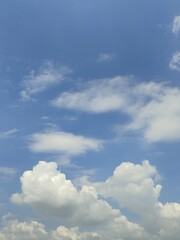 BLU  AND BLACK SKY STOCK  IMAGE