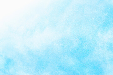 Abstract blue watercolor background texture