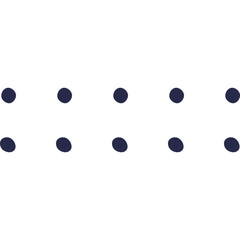 Abstract Dot Decoration