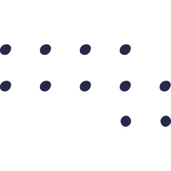 Abstract Dot Decoration