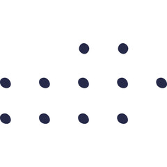 Abstract Dot Decoration