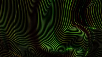 Fototapeta premium Perfect abstract background. Light stripes with rays. Abstract glowing waves from particles and energy points magical futuristic hi-tech, abstract background. 