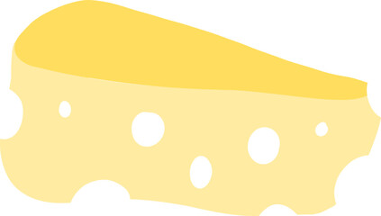 cheese icon Fresh healthy vegetarian food illustration