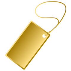 gold tag