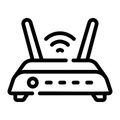 router Line Icon