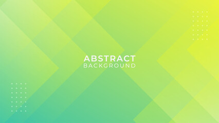 Obraz premium Green gradient abstract background. Template banner for web, business and more. 